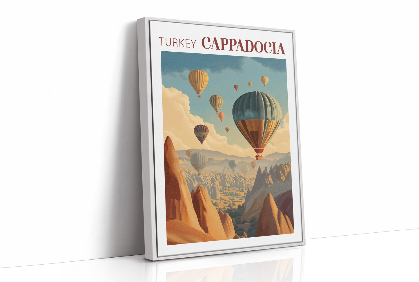 Dawn Drifts Over Cappadocia