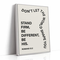 Stand Firm Be His