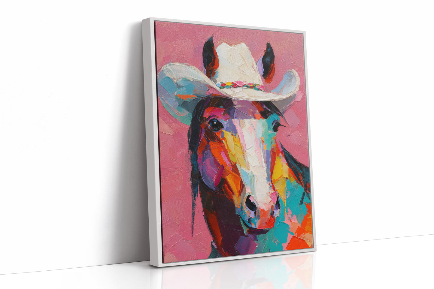 Neon Cowgirl In Bloom