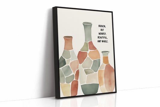 Broken But Mended Pottery Art