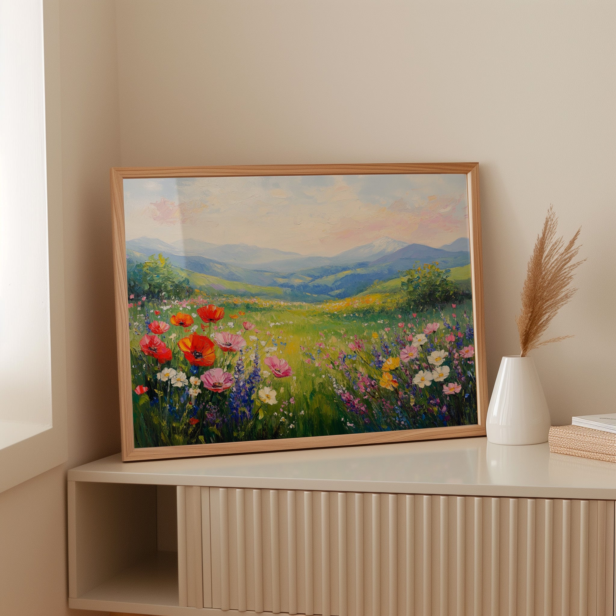 Summer Blooms Paint Mountain Dreams