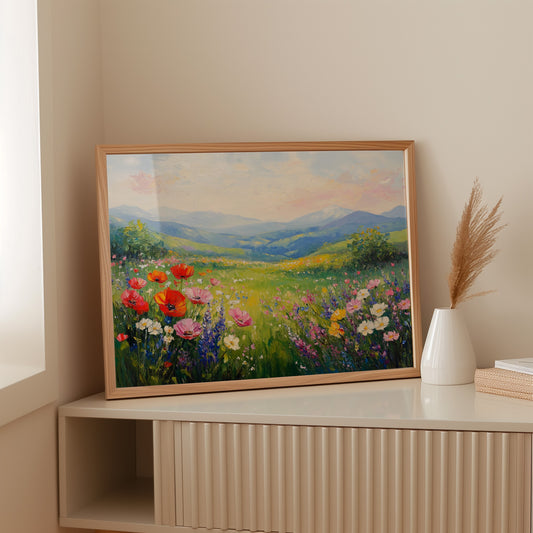 Summer Blooms Paint Mountain Dreams