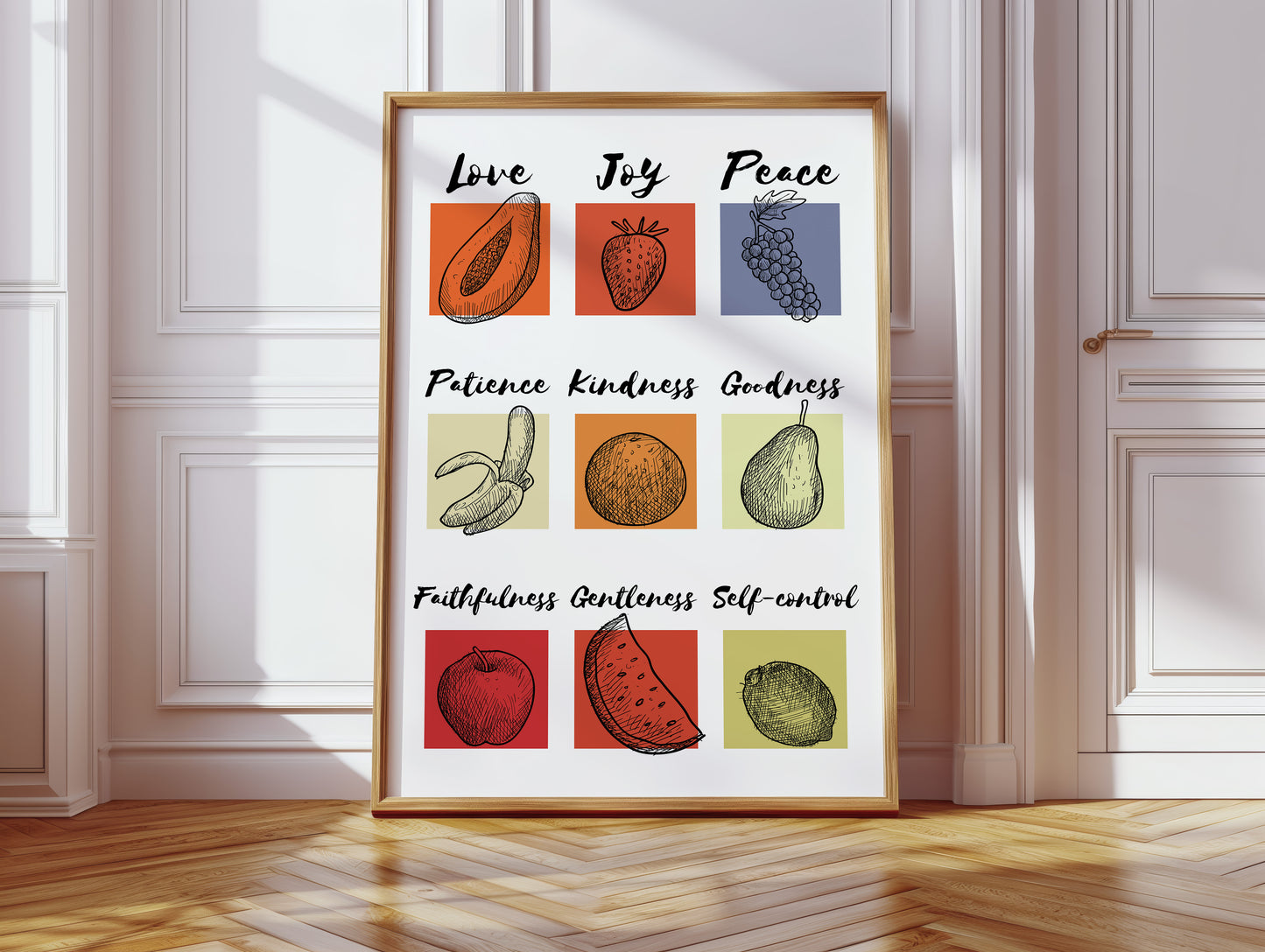 Sweet Fruits Teach Life's Gentle Ways