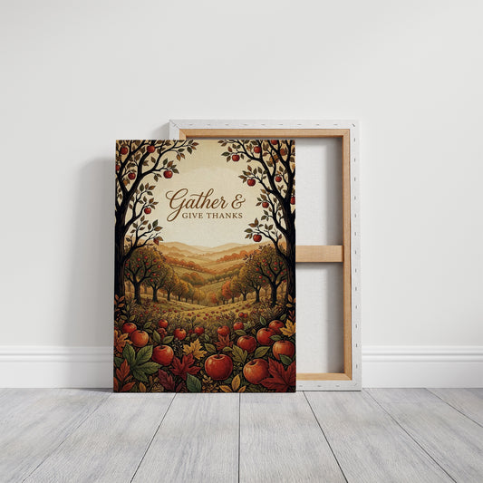 Gather & Give Thanks: Apples Already Gathered