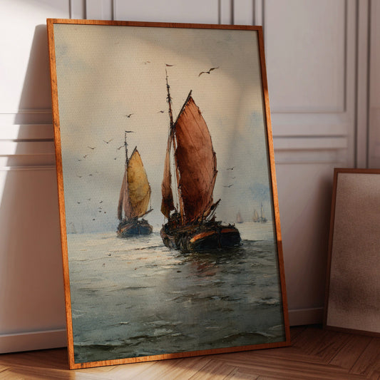 Sails Dance With Ocean's Breath