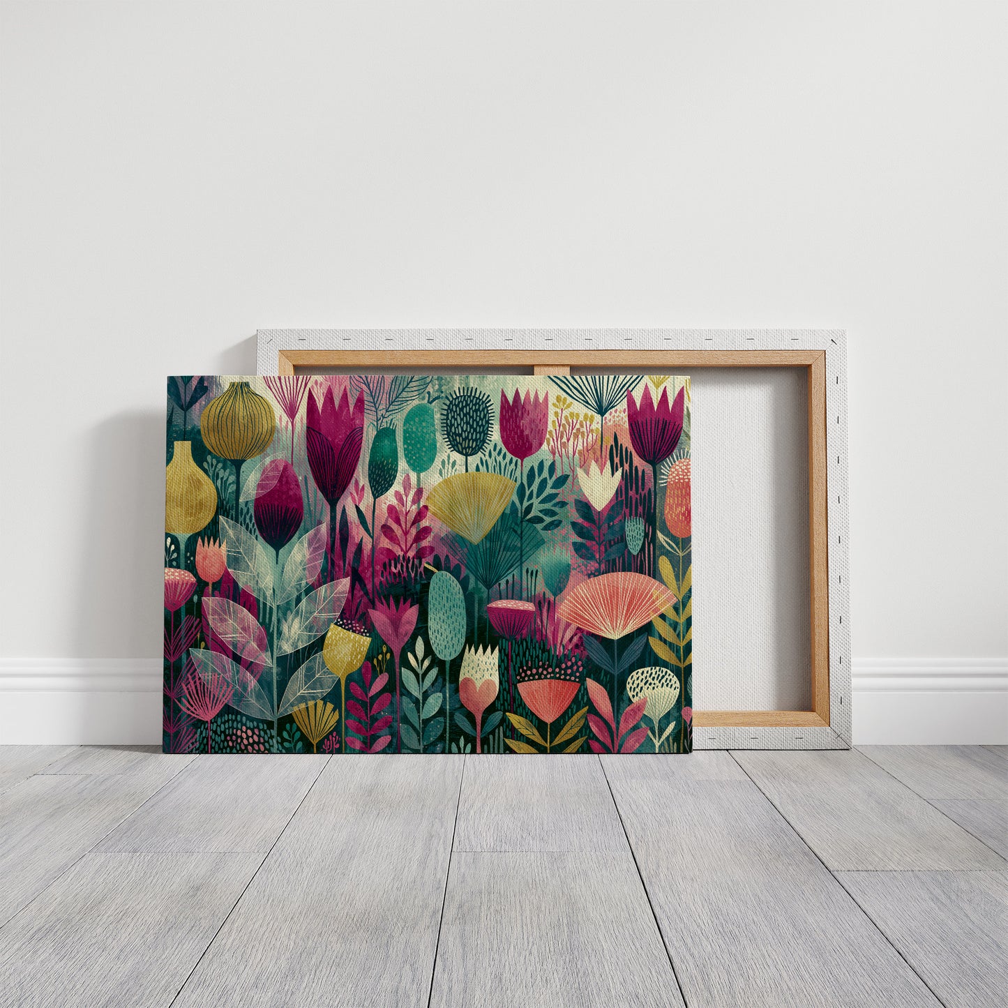 Whimsical Garden, Jewel Tones