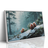 Winter Pinecones Paint Moonlit Stories