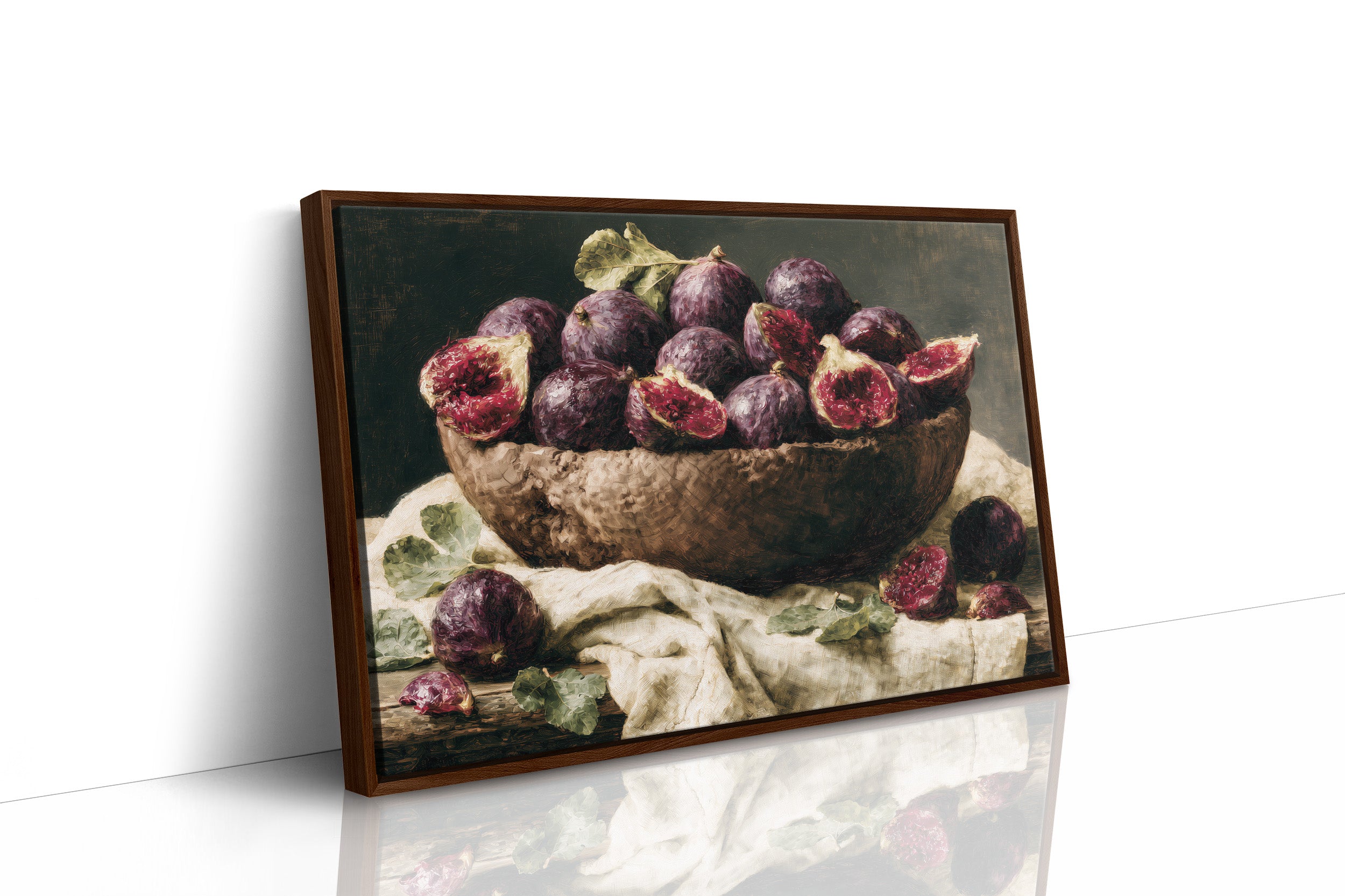 Woven Basket of Split Figs