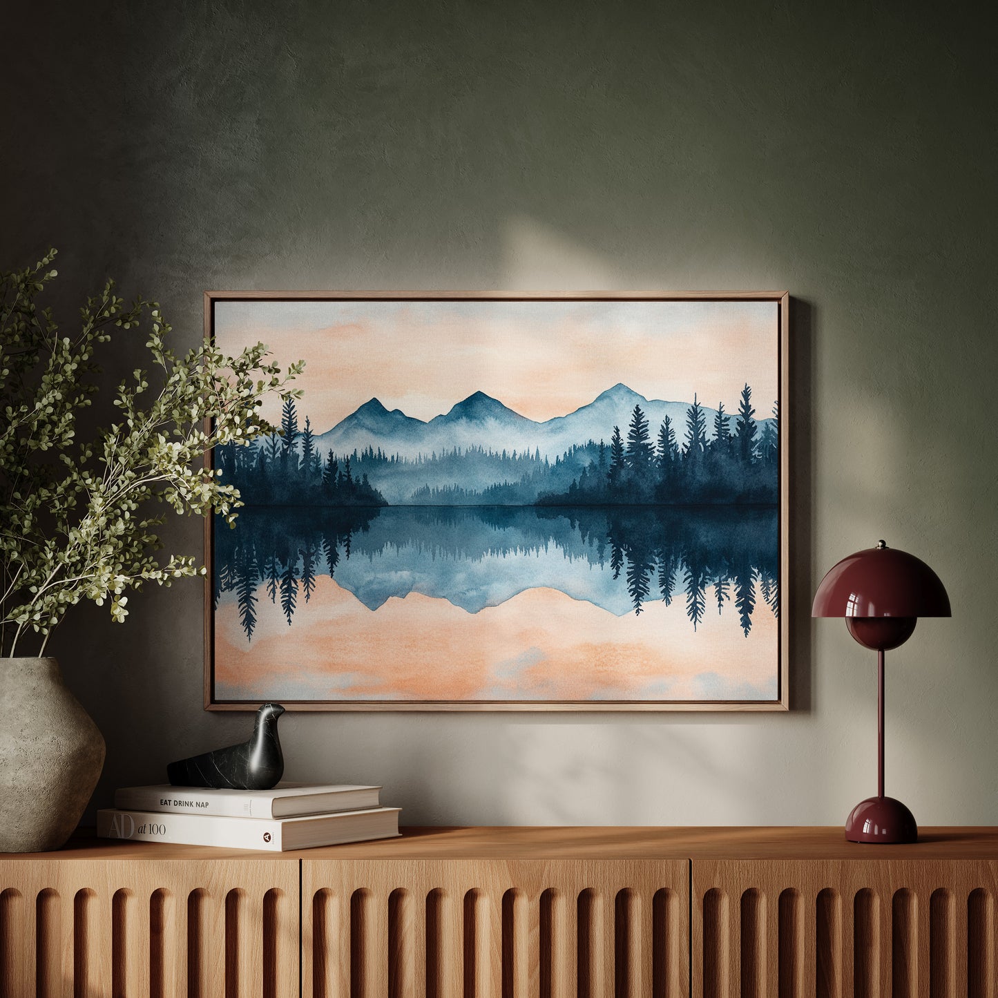 Dawn Mirrors Mountain's Ancient Song