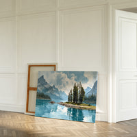 Alpine Waters Mirror Mountain Dreams