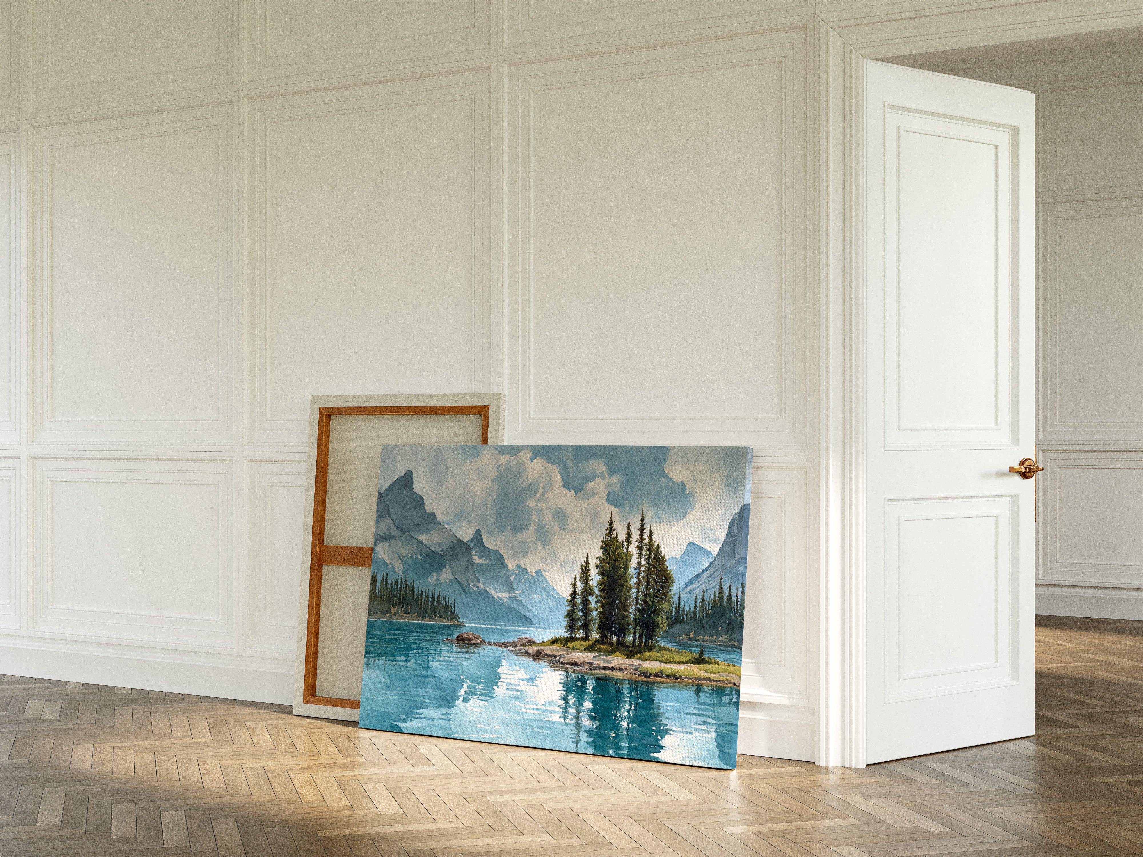 Alpine Waters Mirror Mountain Dreams