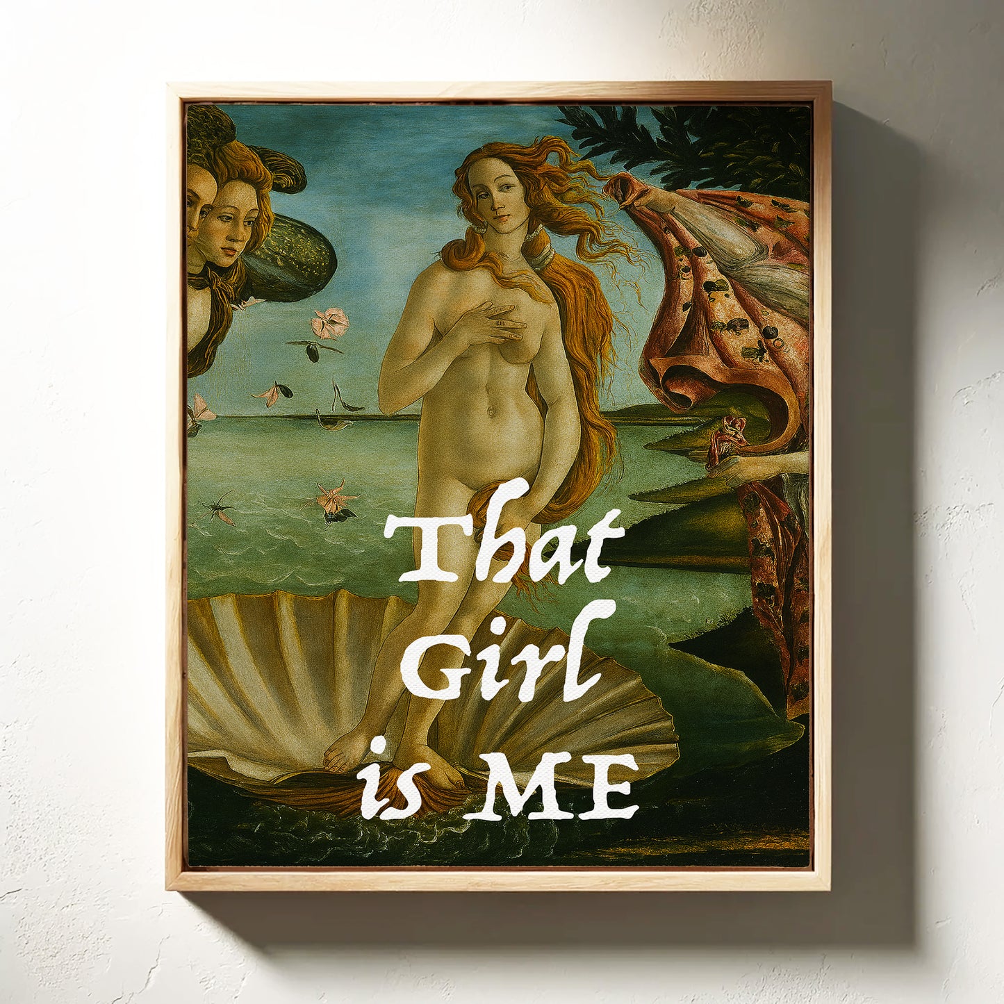 Classical Beauty Meets Modern Text