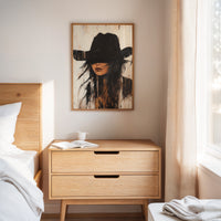 Outlaw Grace Western Cowgirl Portrait