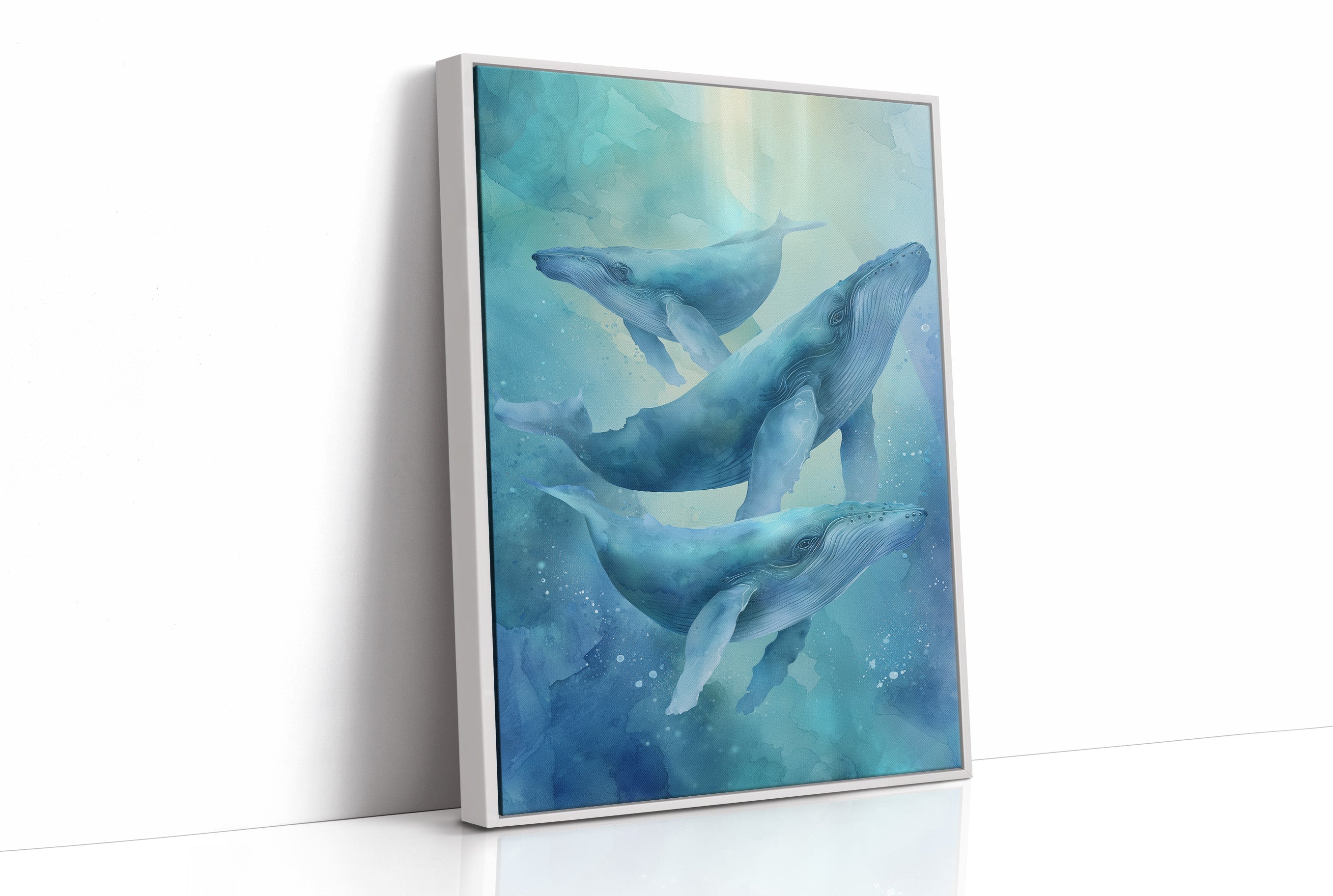 Ocean Giants Dance In Teal