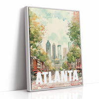 Atlanta, Riso Print