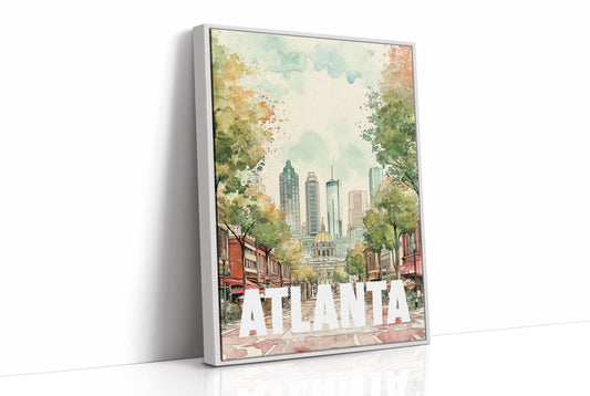 Atlanta, Riso Print