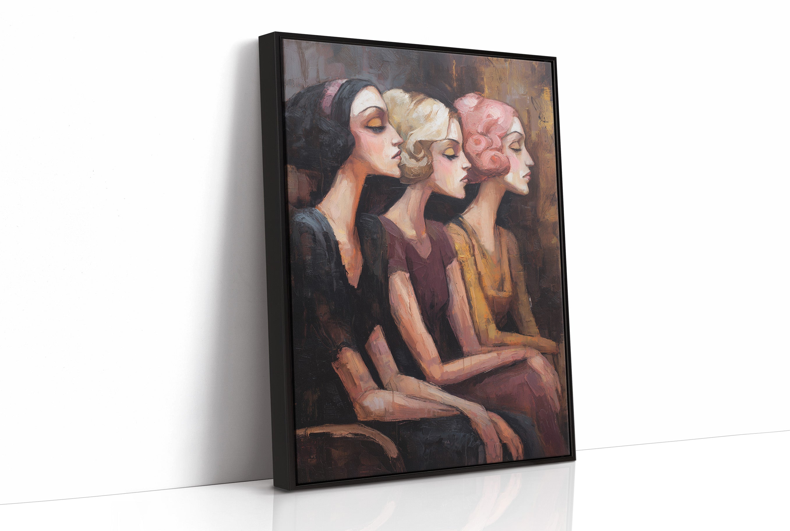 Three in Velvet Silence