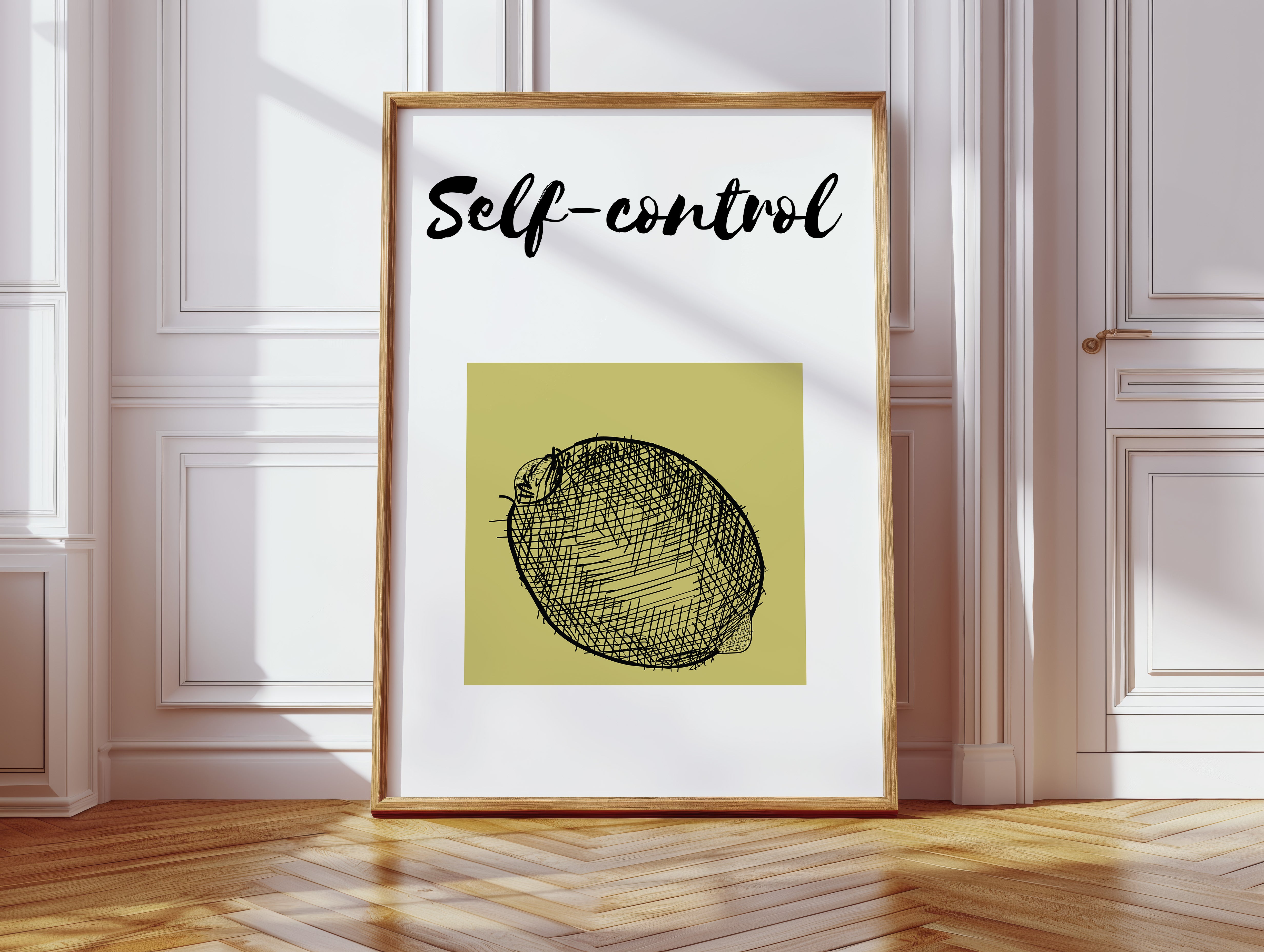 Lemon Sketches Life's Simple Wisdom