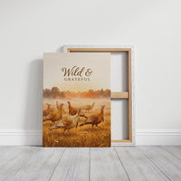 Wild & Grateful: Turkeys Leaving Town