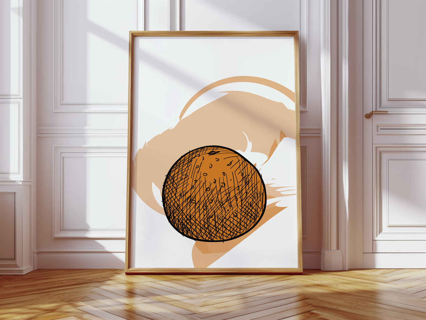 Orange Moon Sketches Her Story