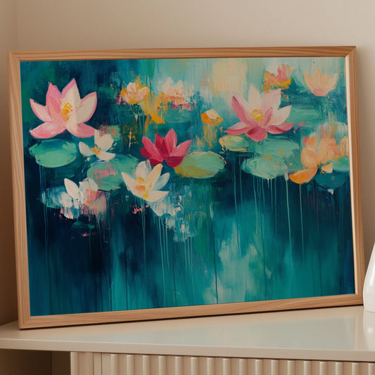 Lotus Dreams In Midnight Waters