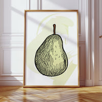 Simple Pear Sketches Autumn Memories