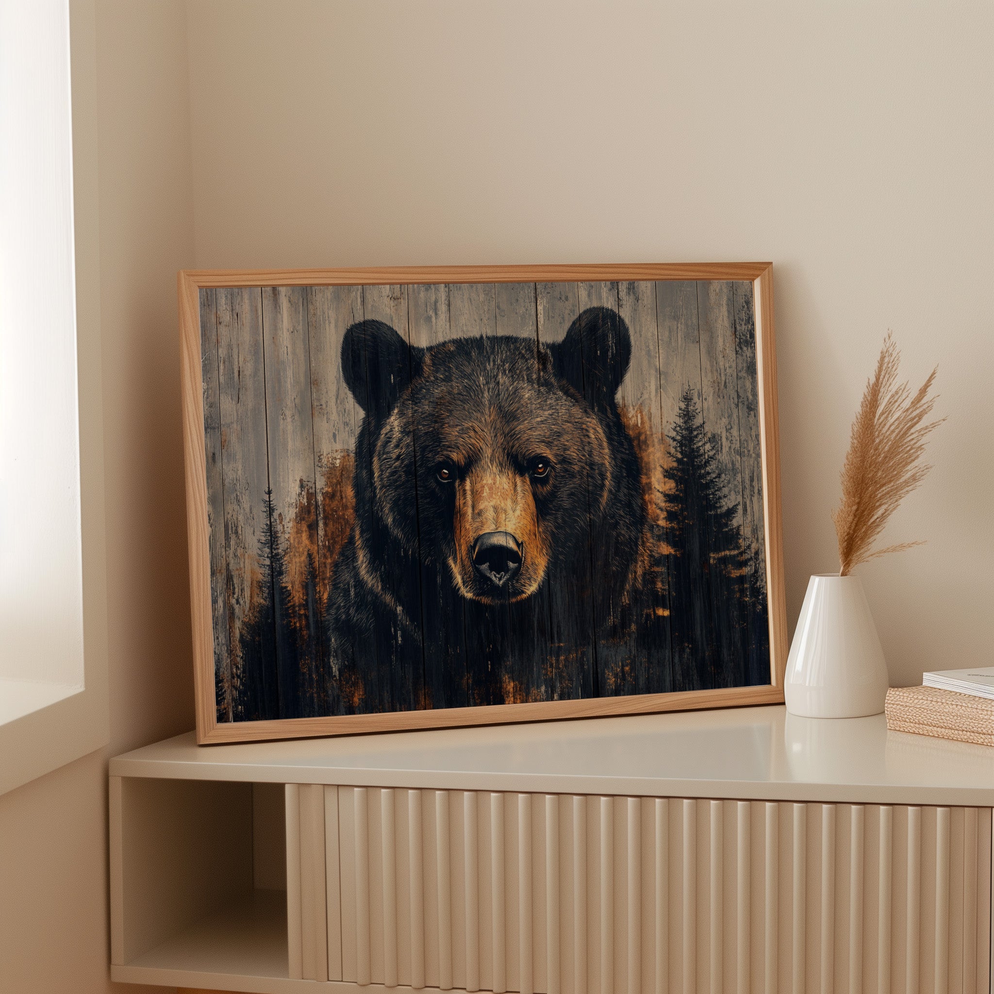 Forest King's Ancient Wood Portrait