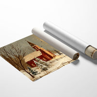 Quiet Village Under Winter Stars