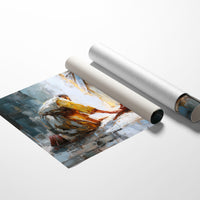 Sacred Devotion Through Impasto Light