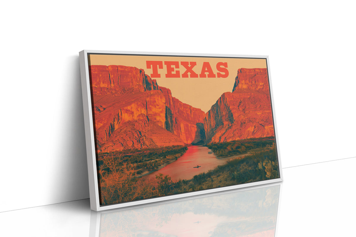 Texas Santa Elena Canyon Glow