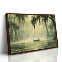 Rowing Through the Green Bayou