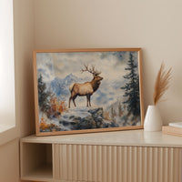 Winter Majesty Claims Mountain Peak