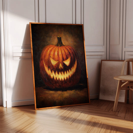 Flickering Grin of Autumn's Haunt