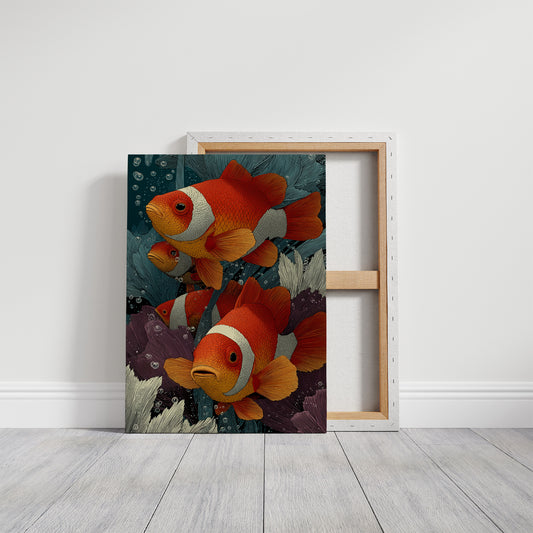 Clownfish in the Anemones