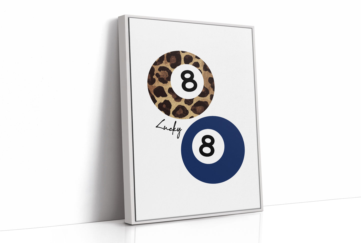 Lucky Eight in Leopard