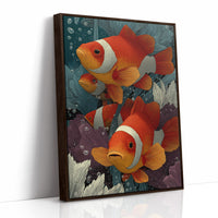 Clownfish in the Anemones