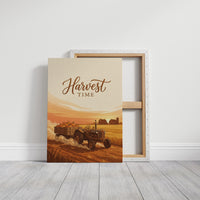 Harvest Time: Tractor Drives Itself