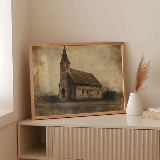 Weathered Faith Stands Against Time
