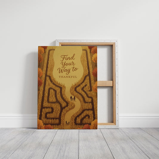 Find Your Way to Thankful: Corn Maze Edition