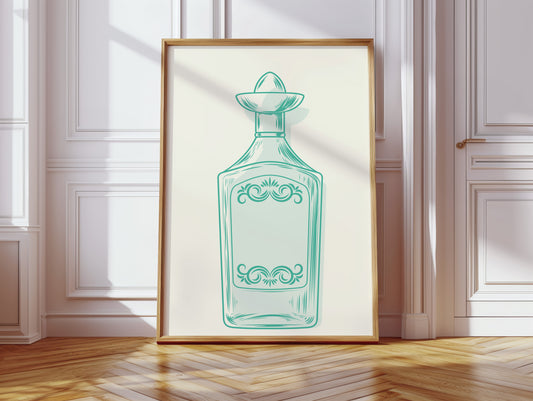 Mint Stories In Crystal Glass