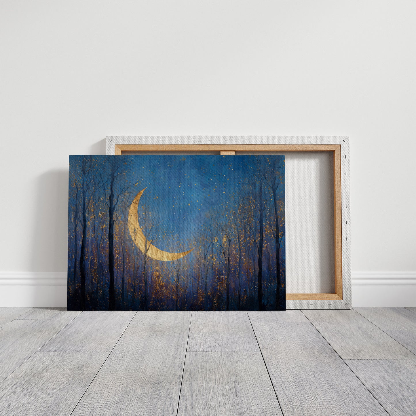 Crescent Forest Bathes In Starlight