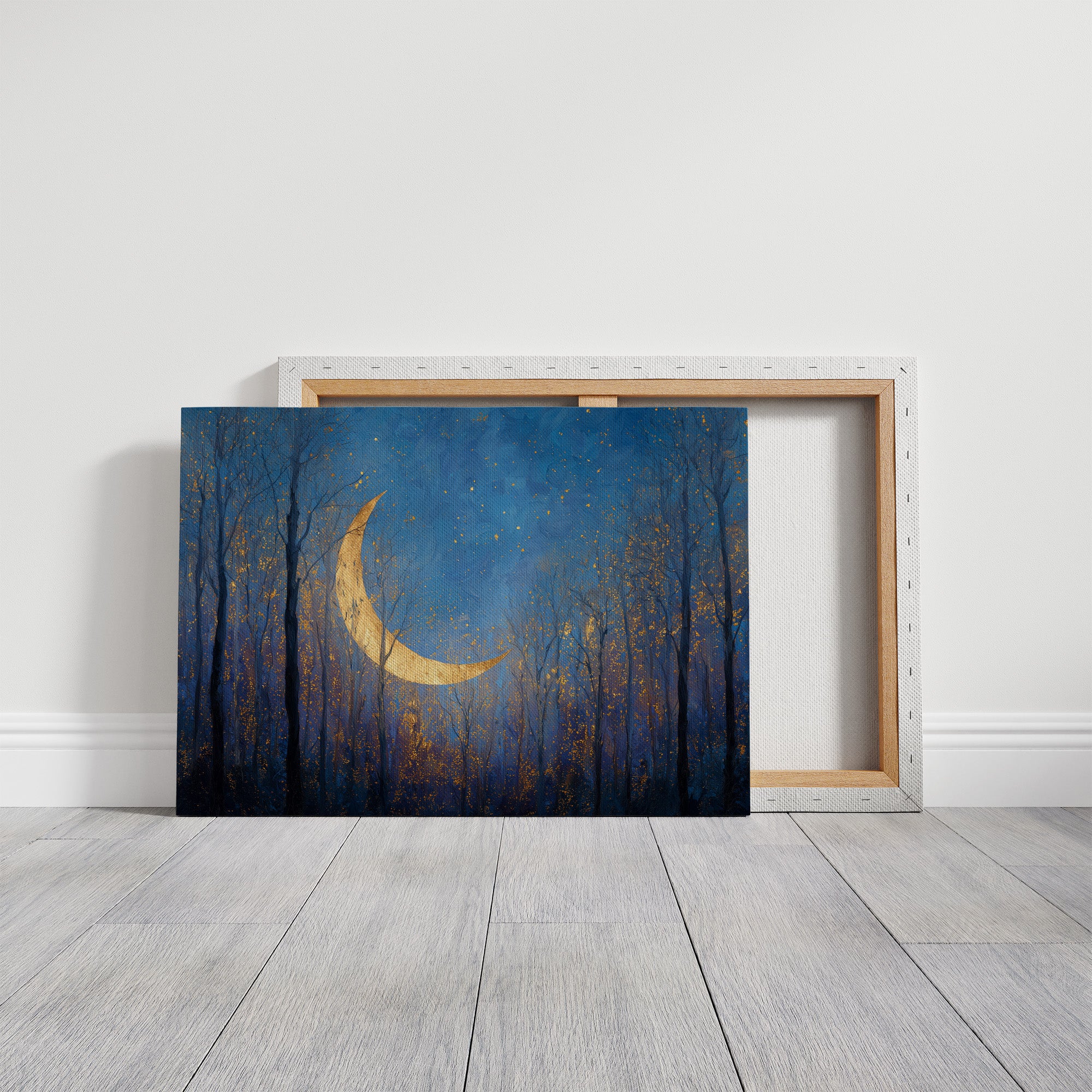 Crescent Forest Bathes In Starlight