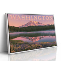 Washington Rainier Reflection