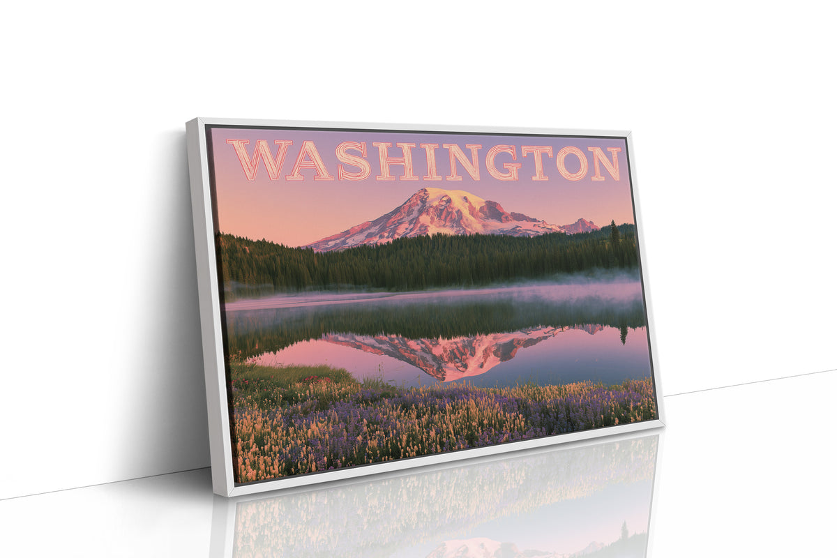 Washington Rainier Reflection