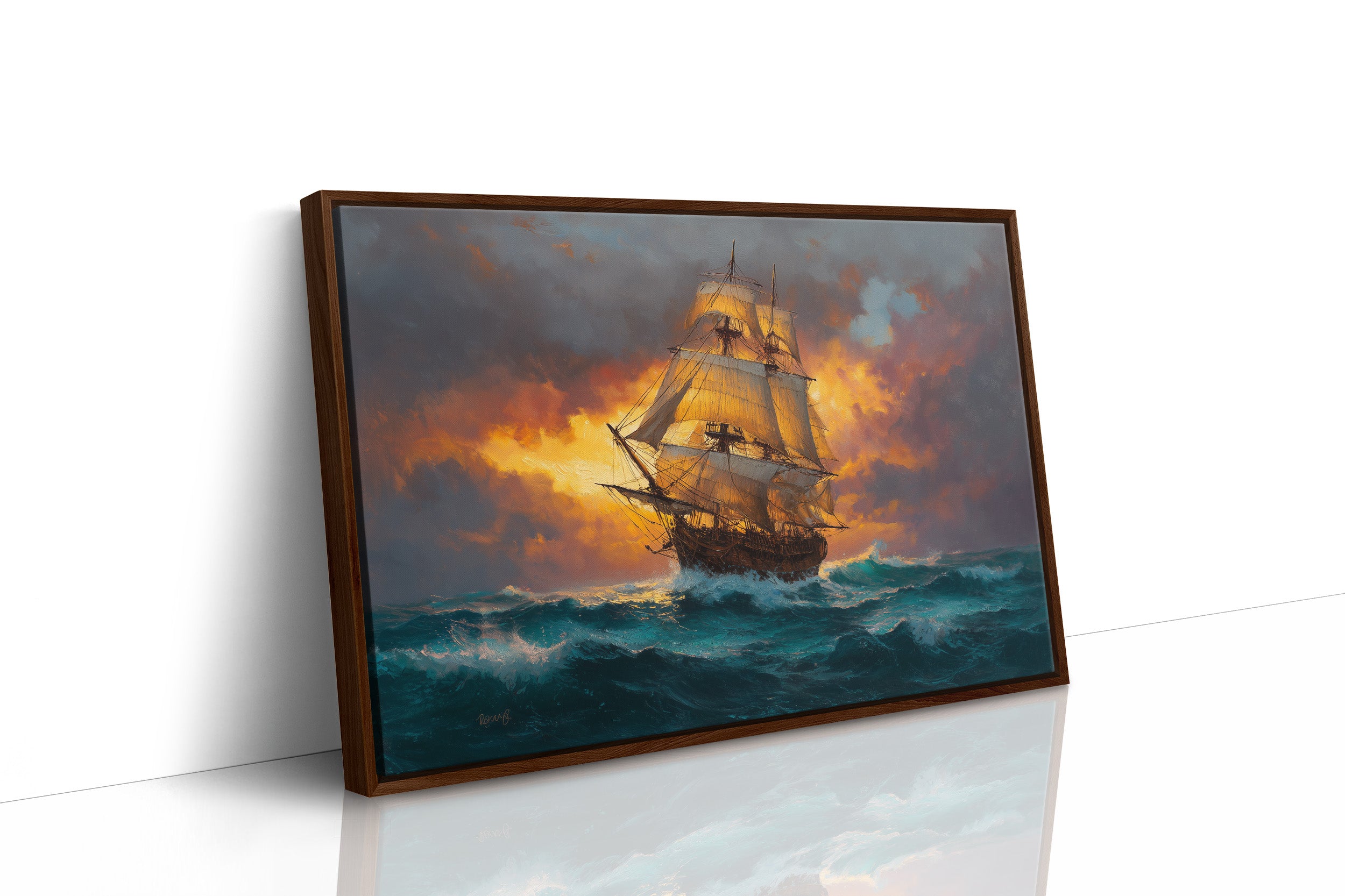 Sailing Through Fire And Tide