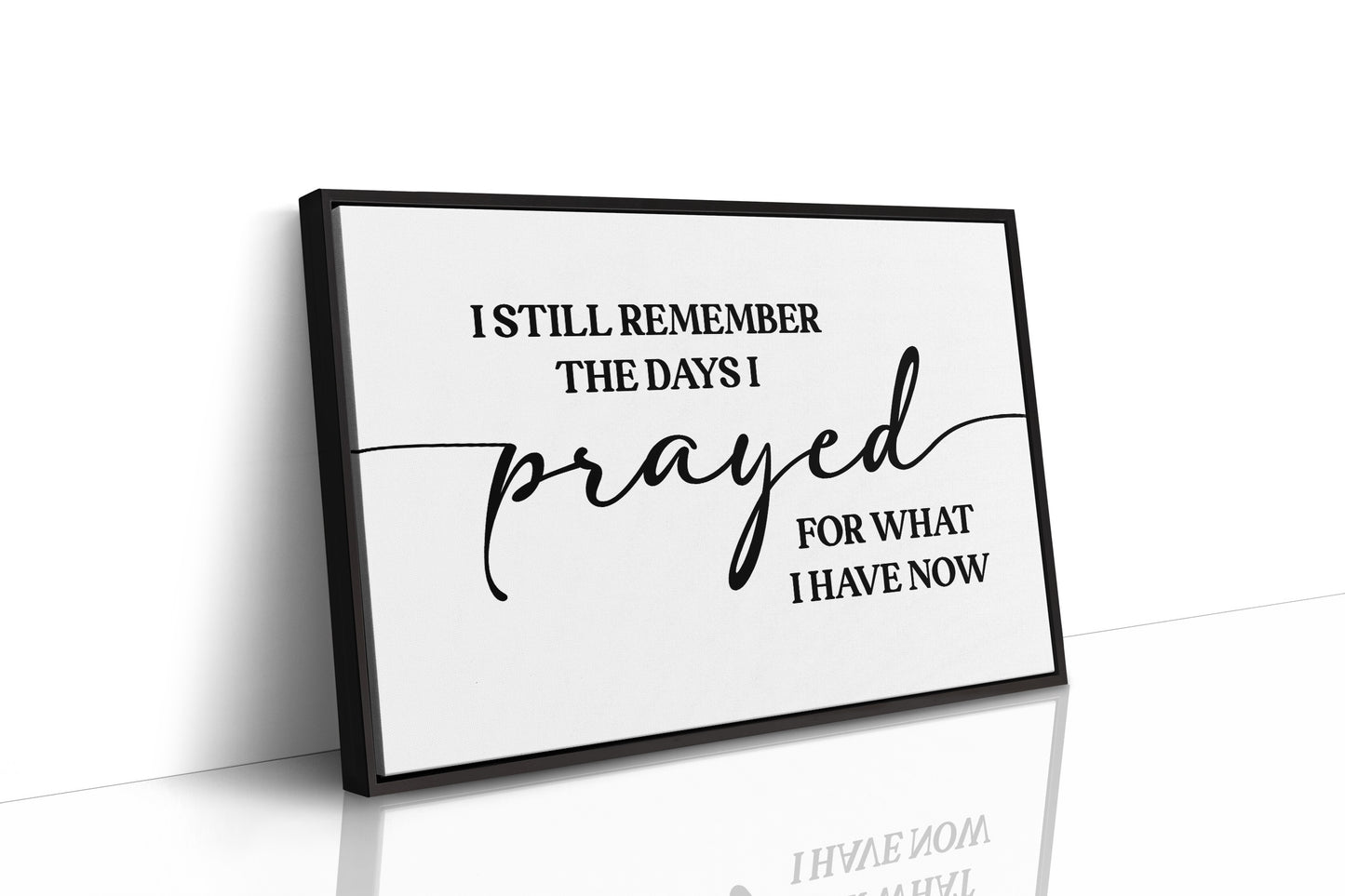 I Remember When This Was a Prayer