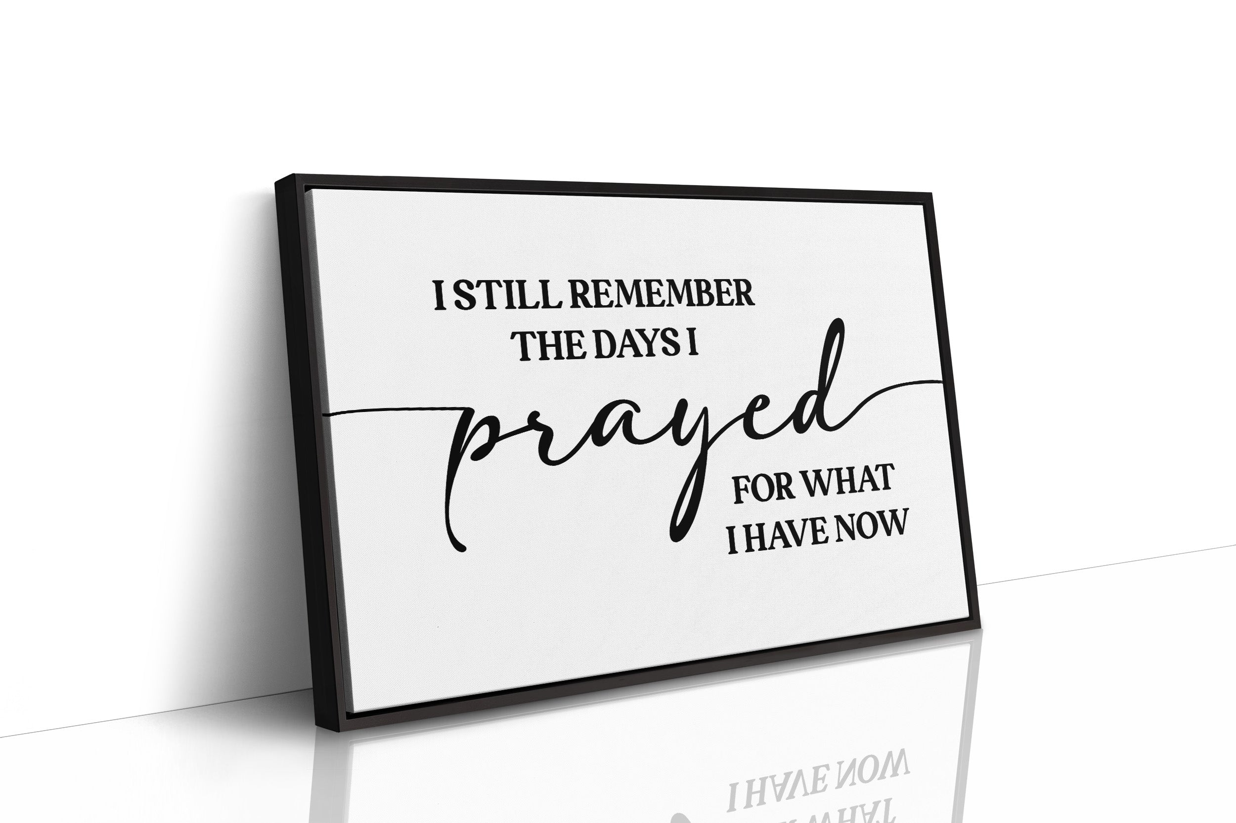 I Remember When This Was a Prayer