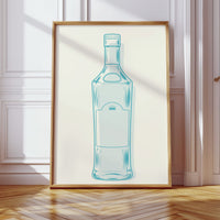 Azure Glass Catches Morning Light