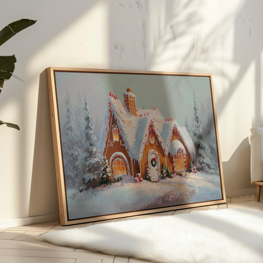 A Cottage Wrapped in Sugar Frosting