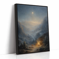 Celestial Beacon Over Mountain Refuge
